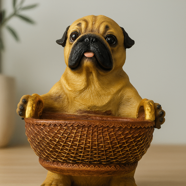 Elegant Pug Display