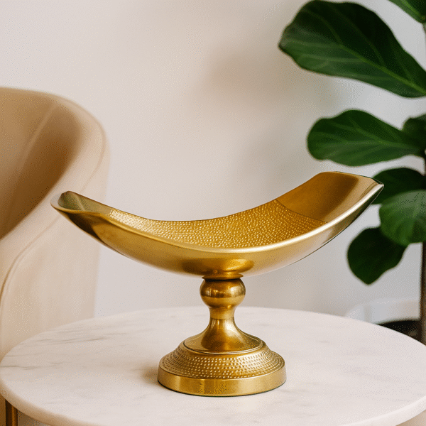 Elegant Brass Display
