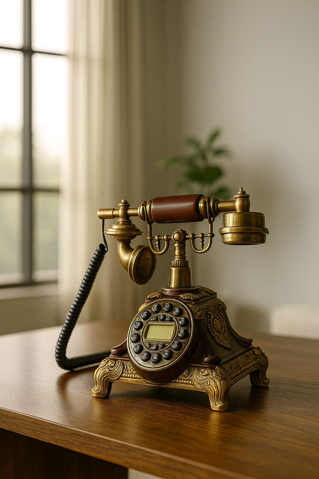 Vintage Phone Display - Image 1