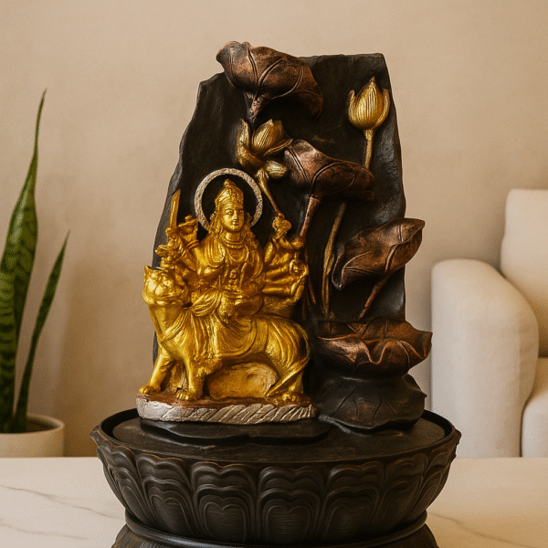 Goddess Durga Water Fountain Sculpture