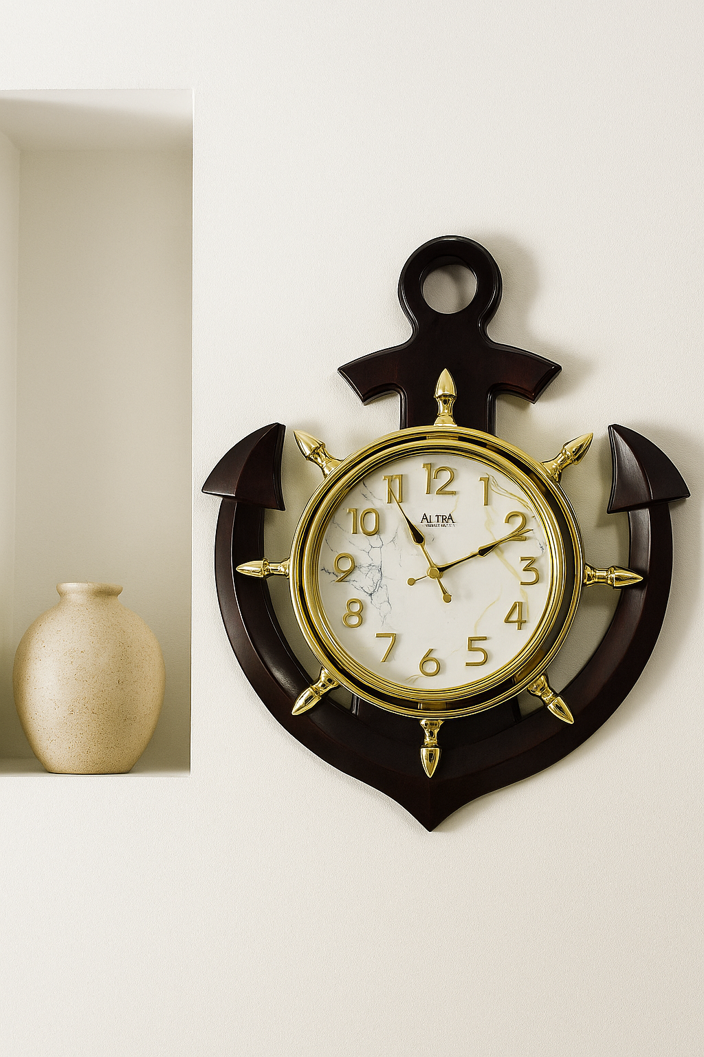 20250906_0108_Nautical20Clock20Display_remix_01k4dp0g6vebhb7x6thfs4zar6.png Nautical Clock Display - Image 1