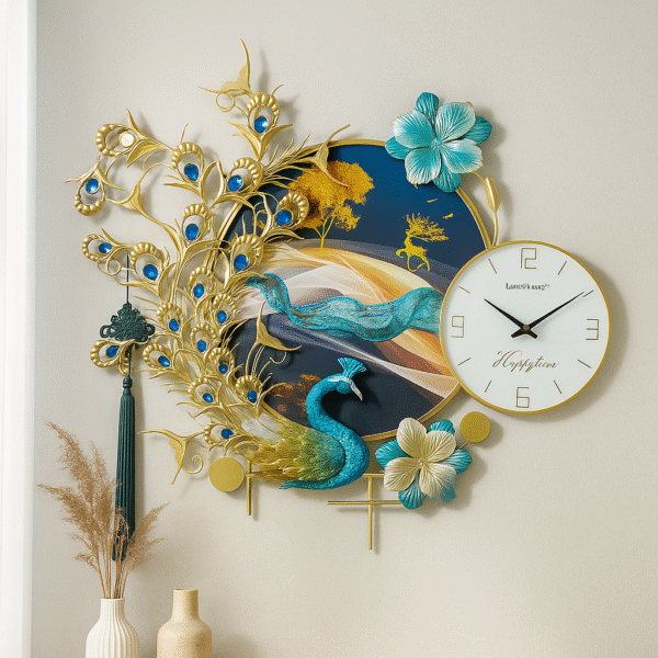 Artistic Wall Clock Display