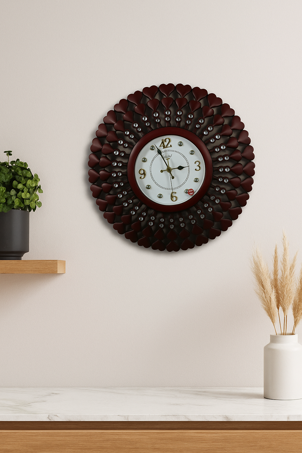 20250906_0113_Elegant20Clock20Display_remix_01k4dpbz82f2k9032shg4fczed.png Elegant Clock Display - Image 1
