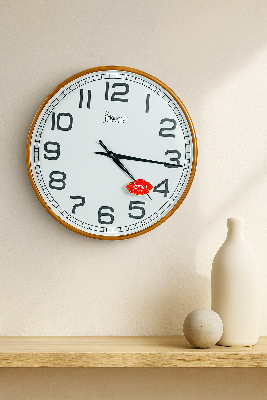 20250906_0121_Elegant20Clock20Display_remix_01k4dptem4e3jbncb6c35nzzgz.png Elegant Clock Display - Image 1