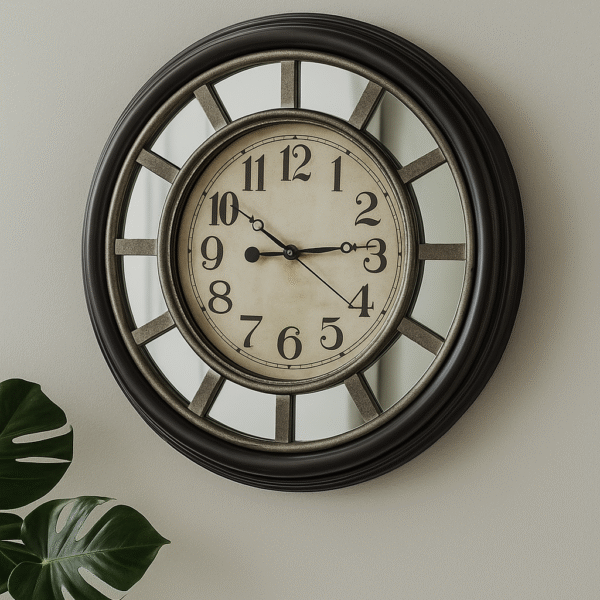 Clock In Modern Display
