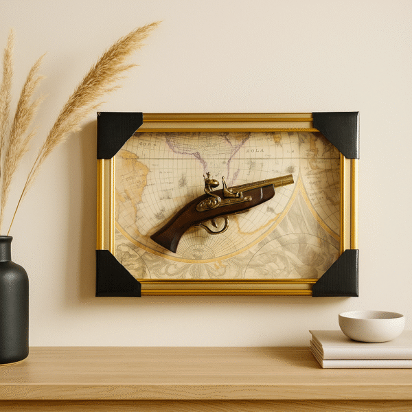 Antique Pistol Display