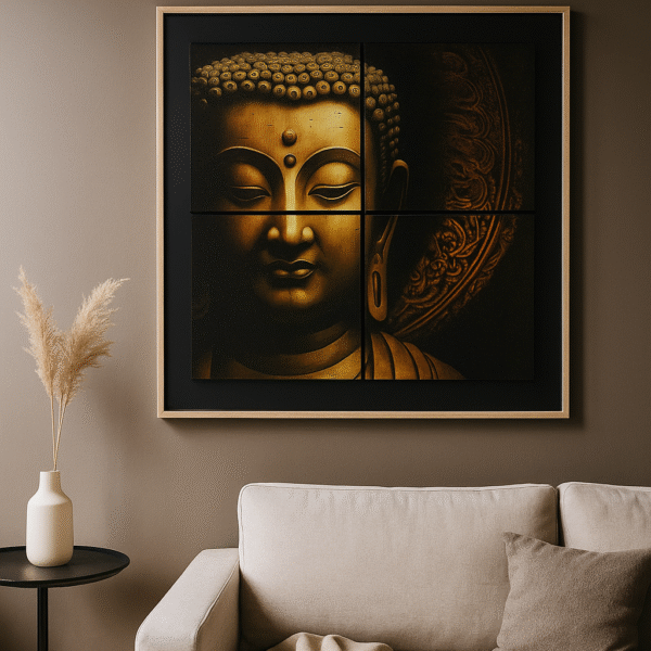Minimalistic Buddha Display