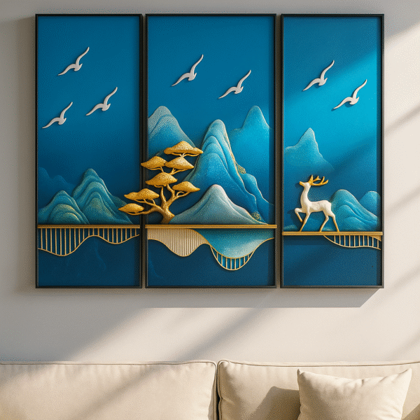 Stylish Triptych Display