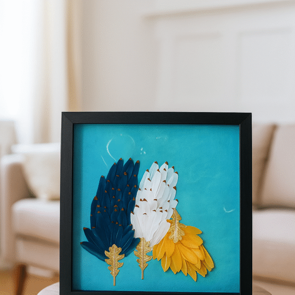 Elegant Feather Display