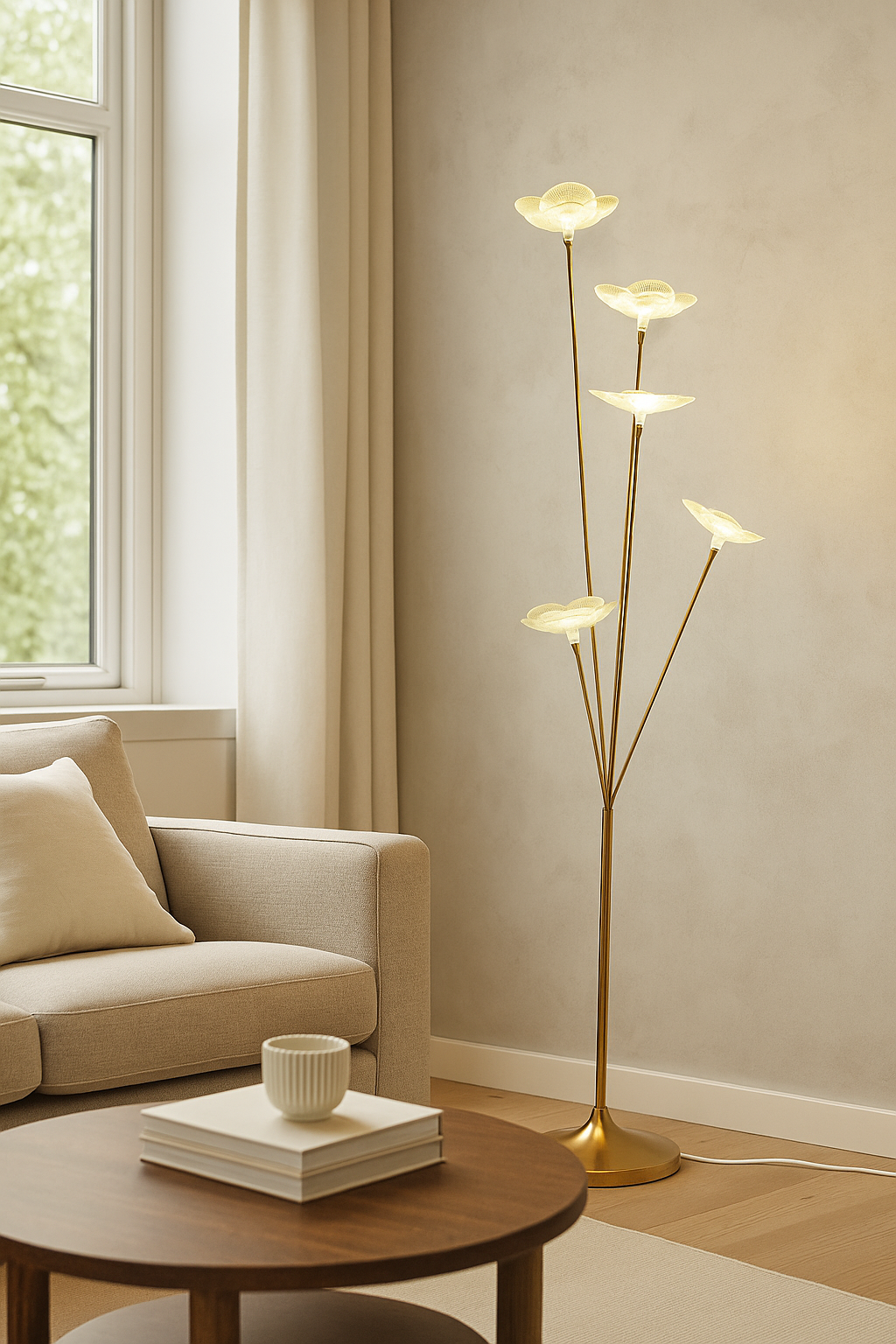 20250906_0208_Modern20Lamp20Display_remix_01k4dsfnmmfp68hp1cdhmhxmr6.png Modern Lamp Display - Image 1