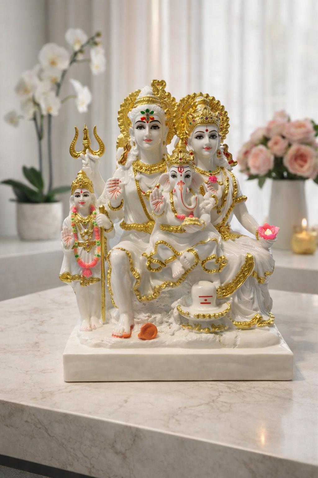 20260301_1519_Image Generation_remix_01kjmcsyp2ejh9vgtdpk0sndam Running White Horses Landscape Frame - Image 1