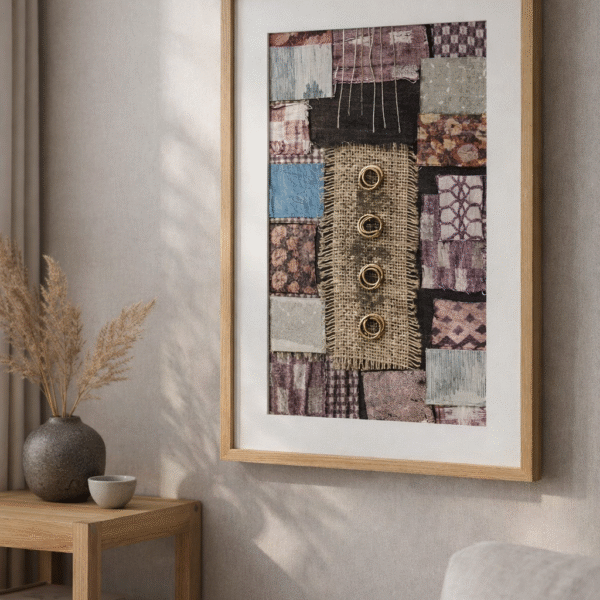 Modern Patchwork Wall Frame Decor
