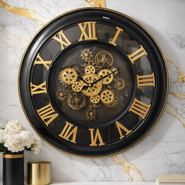 Minimal Wooden Frame Wall Clock