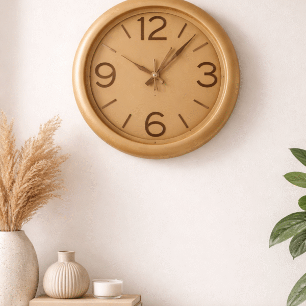 Classic Round Minimal Wall Clock
