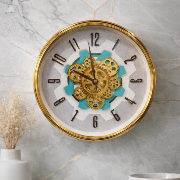 Modern Gear Wall Clock